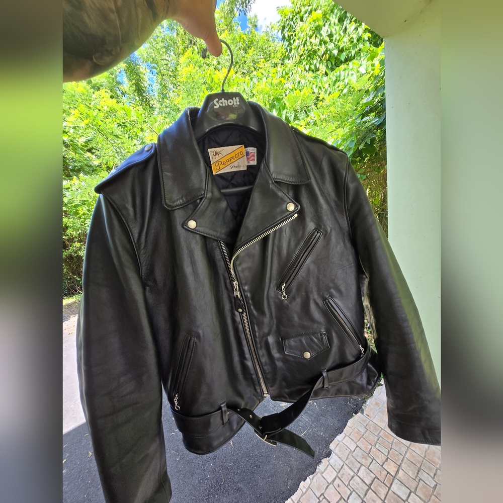 One Star Perfecto Leather Motorcycle Jacket